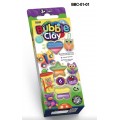 Набор масса для лепки BUBBLE CLAY рус. (30) в ассортименте 2 вида Danko Toys BBC-01